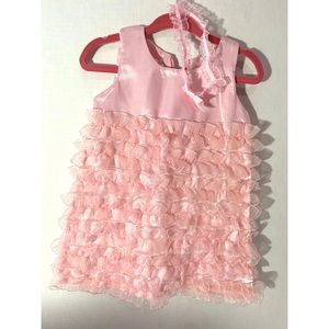 NWT Ruffle Butts Dress Size 12-18M